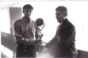 Best Martial Arts instructor of the year 1998, awarded for coaching Bombay Police, by Dr.I.P. Kalpatri D.C.P